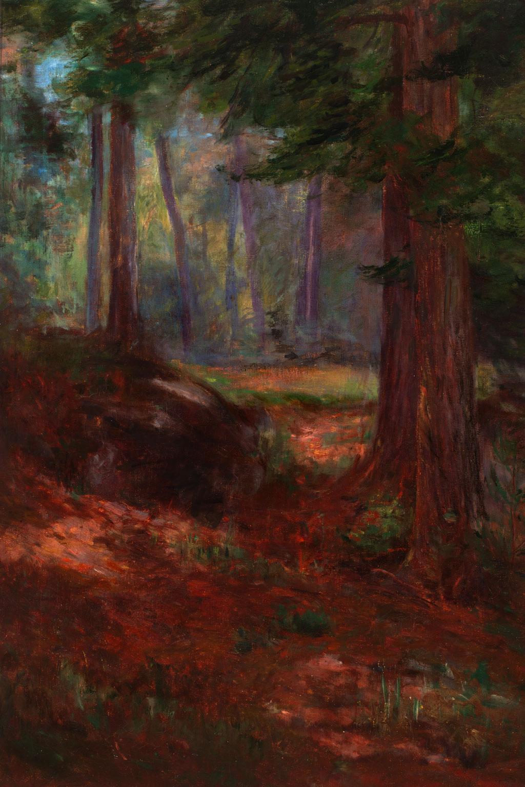 [Pittura a olio su tela di Alfred Jansson, incorniciata 3