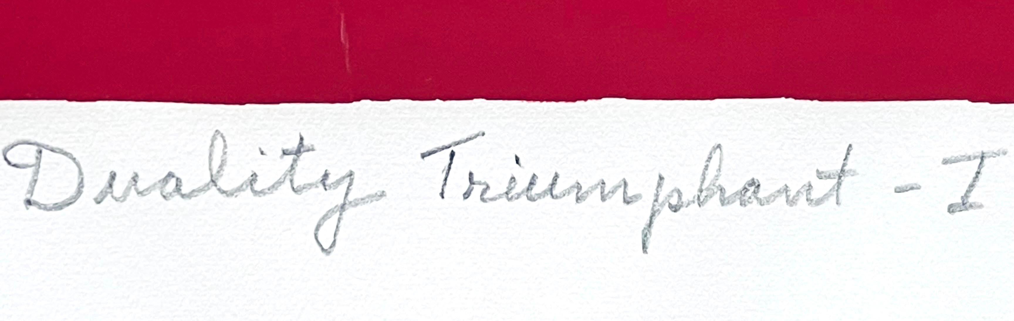Alfred Jensen, Duality Triumphant I, 1963 Geometric Abstraction Signed/N Framed For Sale 3