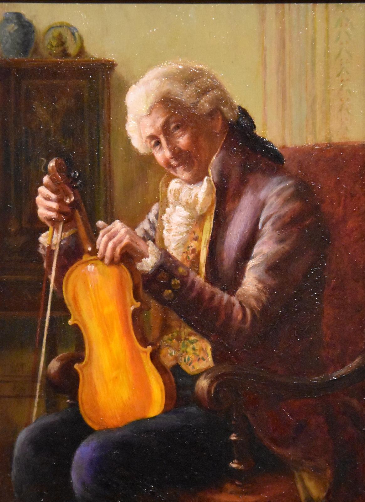 Oil Painting by Alfred John Bouchette 
