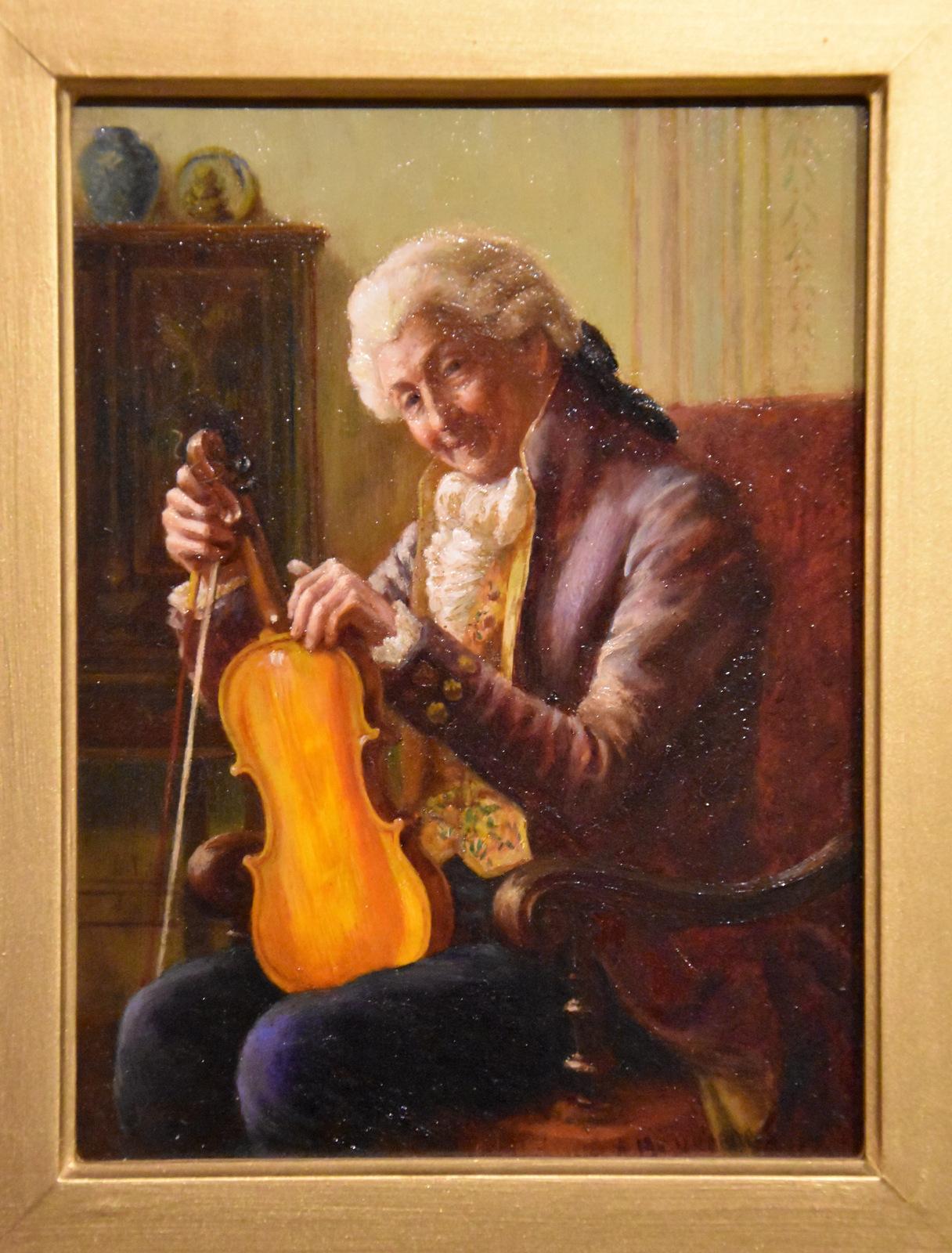 Oil Painting by Alfred John Bouchette 