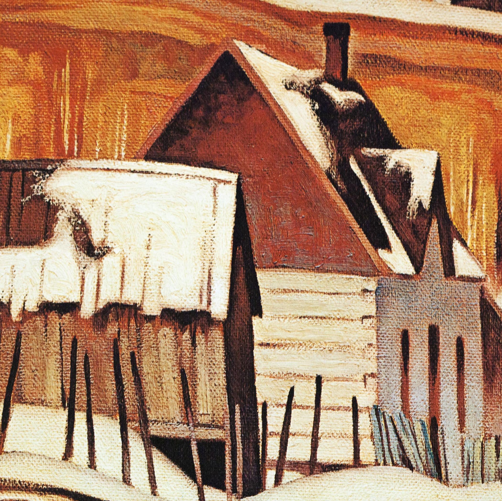 Alfred Joseph Casson (1898 – 1992) was the youngest member of the Canadian Group of Seven. He joined the group in 1926 at the invitation of Franklin Carmichael and is best known for his depictions of landscapes, forests and villages of Ontario.

A.