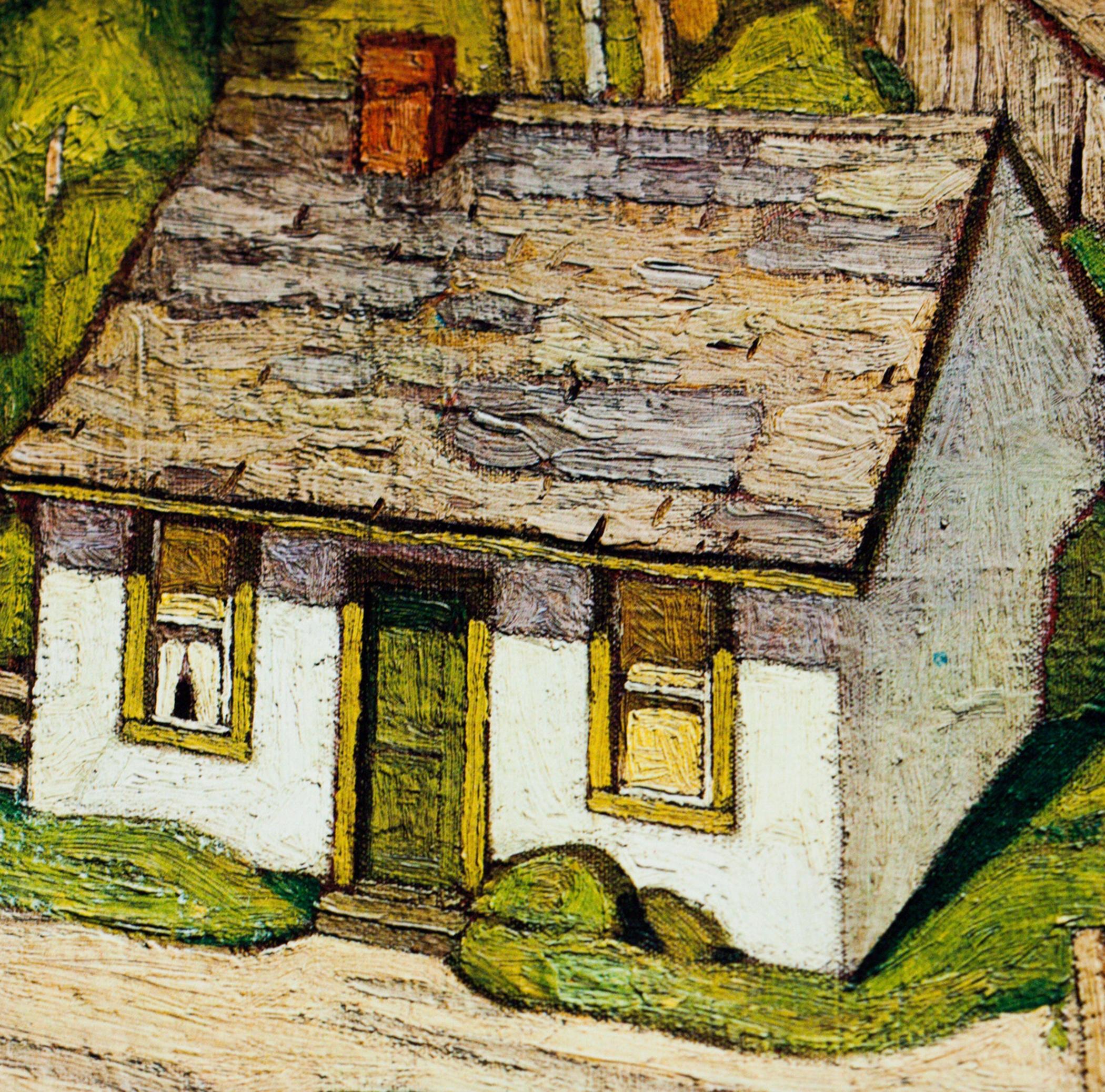 Alfred Joseph Casson (1898 – 1992) was the youngest member of the Canadian Group of Seven. He joined the group in 1926 at the invitation of Franklin Carmichael and is best known for his depictions of landscapes, forests and villages of Ontario. 

A.