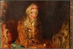 Alfred Joseph Woolmer, 1805-1892, Portrait of a Young Girl
