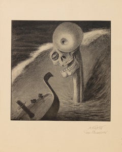 Faksimiledrucke Nach Kunstblättern - Suite of Heliogravures After A. Kubin -1903