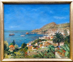 Alfred Kunz, Chemnitz 1866 - 1943, peintre allemand, Vue de Funchal - Madère