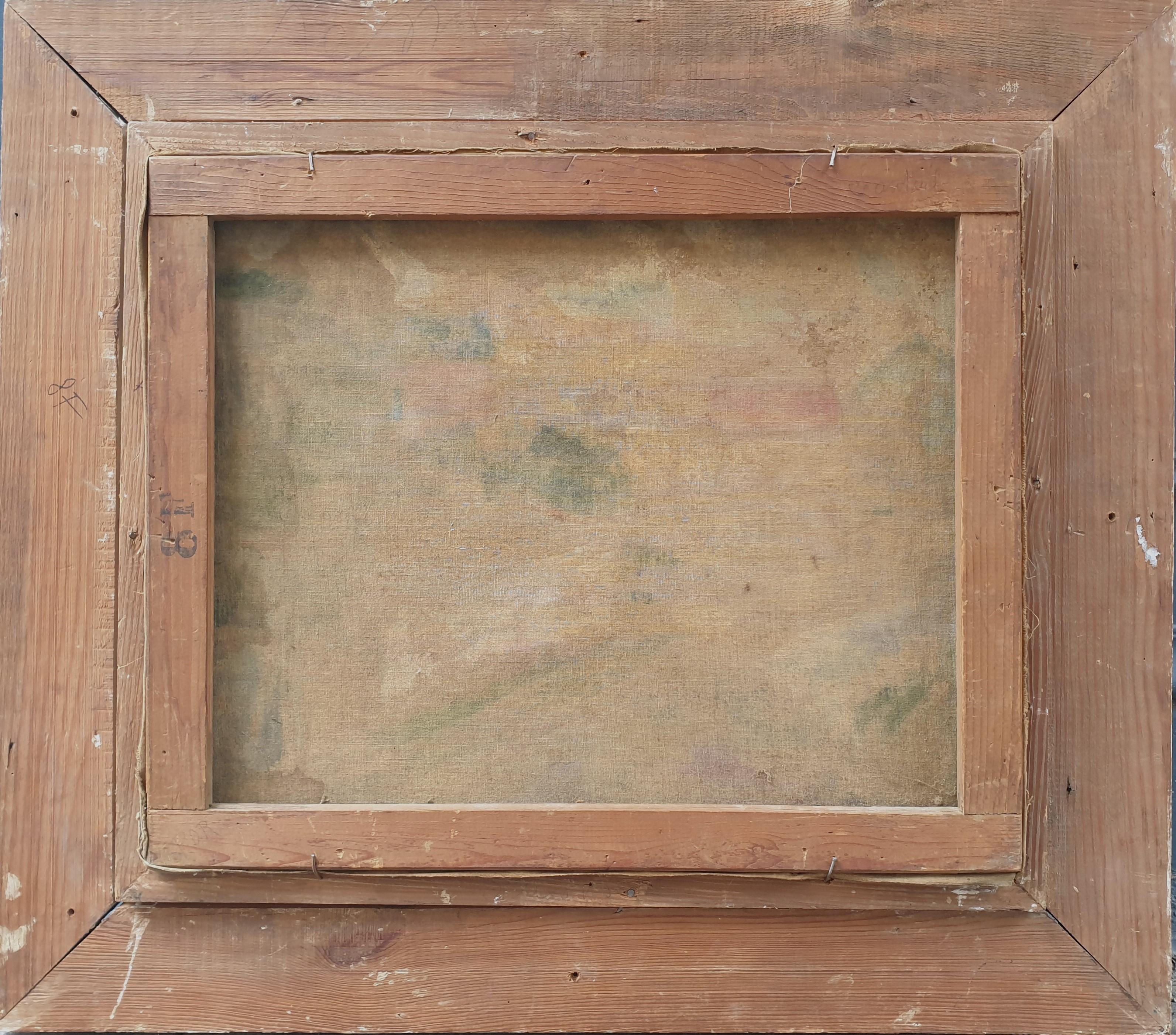 LAVERGNE Montparnasse pittura villaggio francese Ile de France Oise SANTEUIL 20 in vendita 3