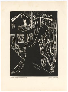 „Gespenstersonate“ Original-Holzschnitt