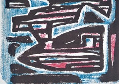 Alfred Manessier, Forms and Transparency, from XXe Siecle, 1954