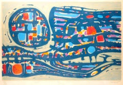 La Route - Lithograph by Alfred Manessier - 1958