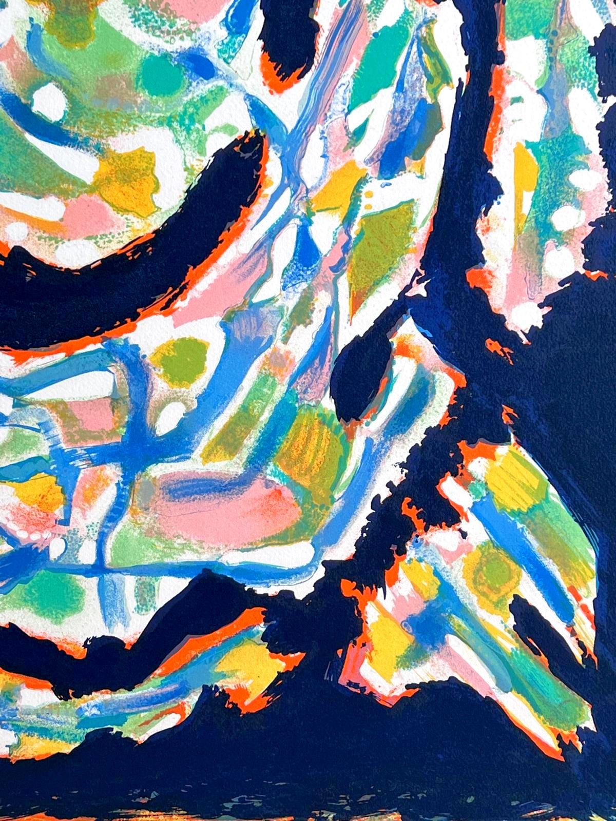 Laudes II (Beige), Abstract Print, von Alfred MANESSIER