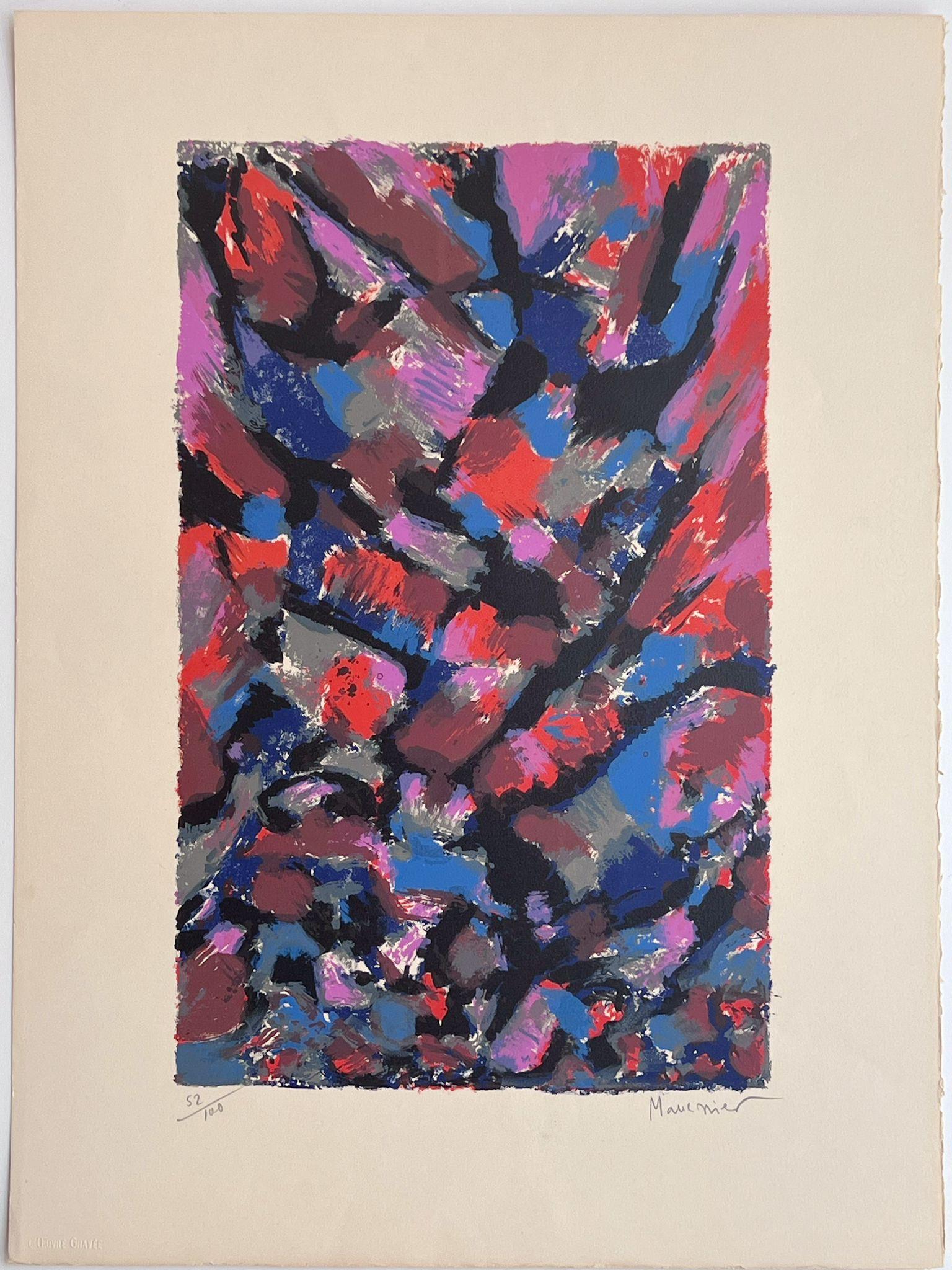 Le Ravin - Print by Alfred MANESSIER