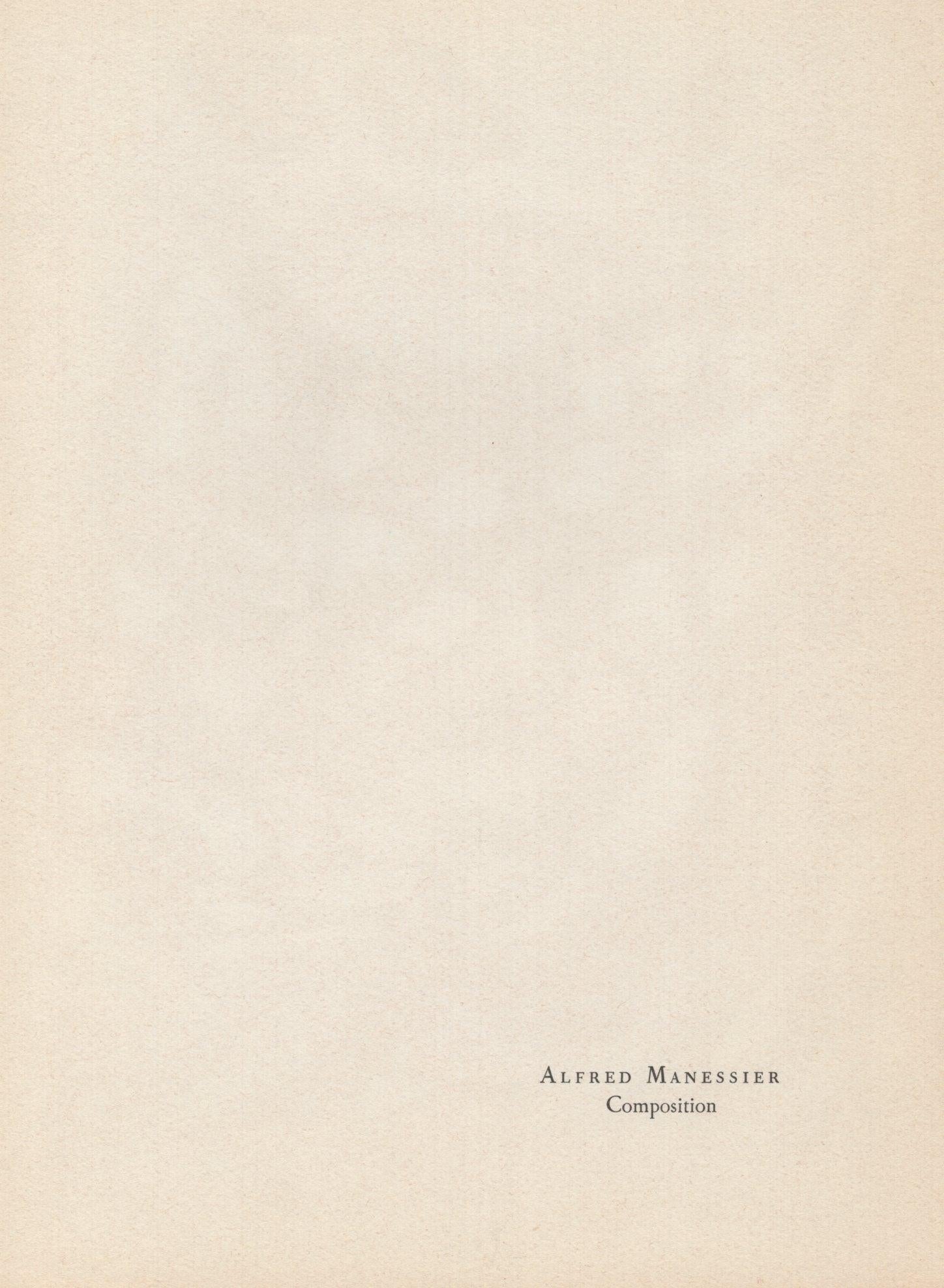 Manessier, Composition, Prints from the Mourlot Press (d'après) en vente 4