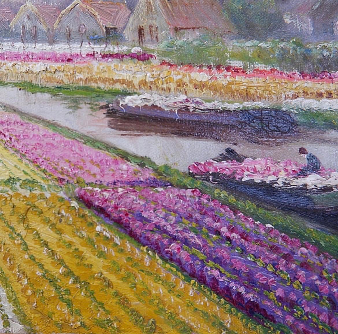 Alfred Martens (Niederländisch 1888-1936) Öl auf Leinwand, Signiert unten links (20. Jahrhundert) im Angebot