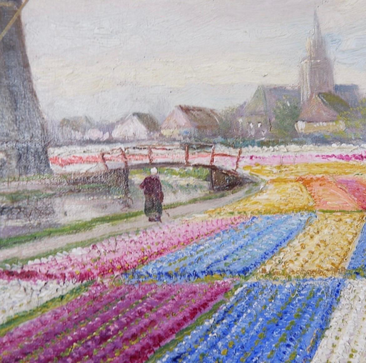 Alfred Martens (Niederländisch 1888-1936) Öl auf Leinwand, Signiert unten links (Acryl) im Angebot