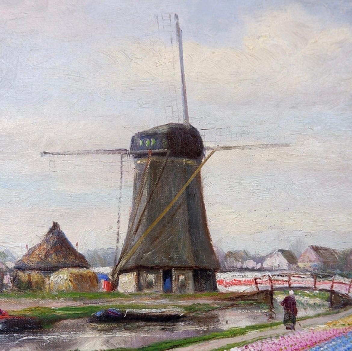 Alfred Martens (Niederländisch 1888-1936) Öl auf Leinwand, Signiert unten links im Angebot 1