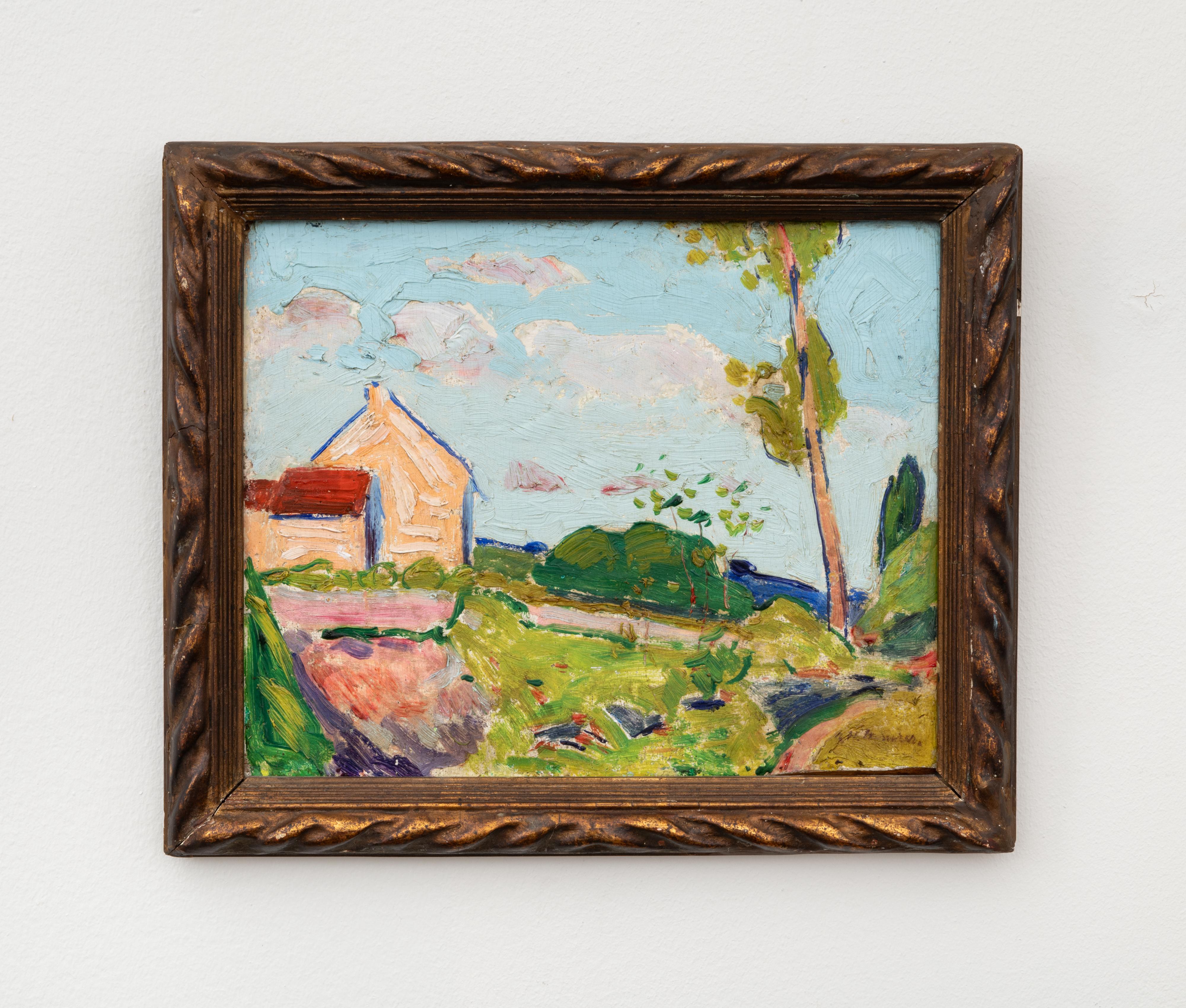 Landscape - Painting by Alfred Maurer