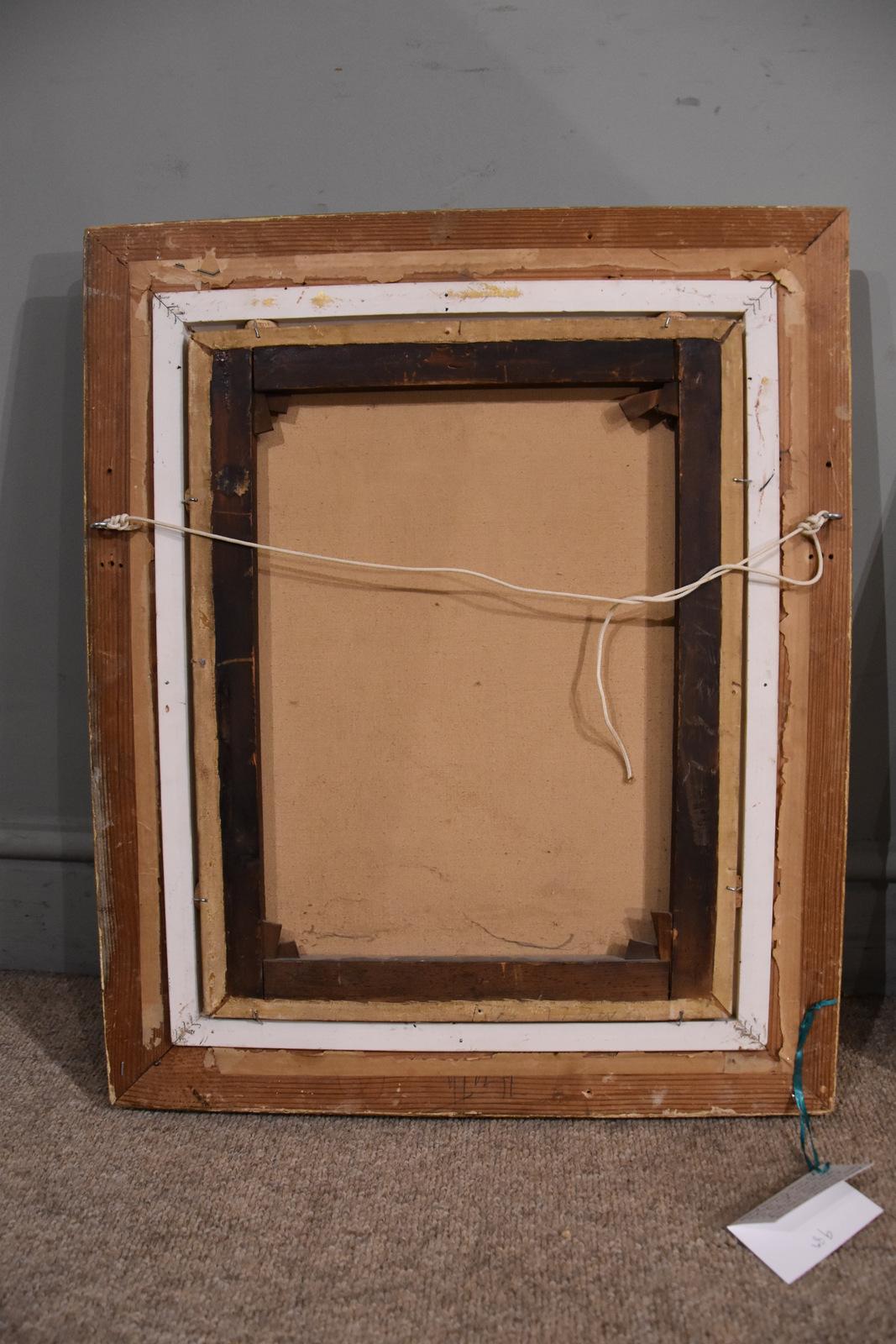 Peinture à l'huile d'Alfred Montague 