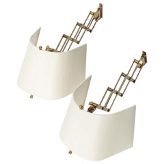 Vintage Alfred Müller Wall Lamps Amba, 1940s