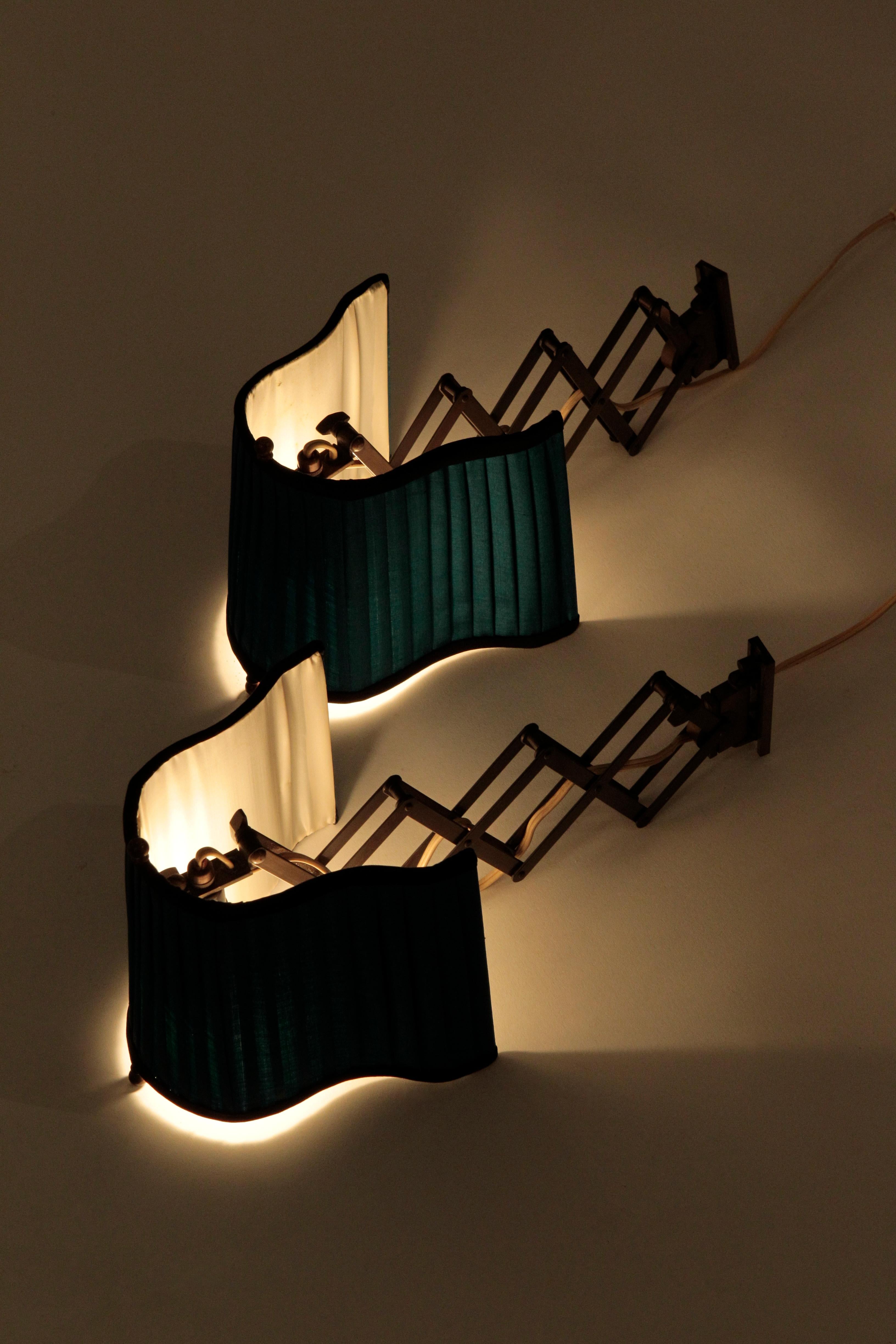 Alfred Müller Wall Lights Amba 1940s 4