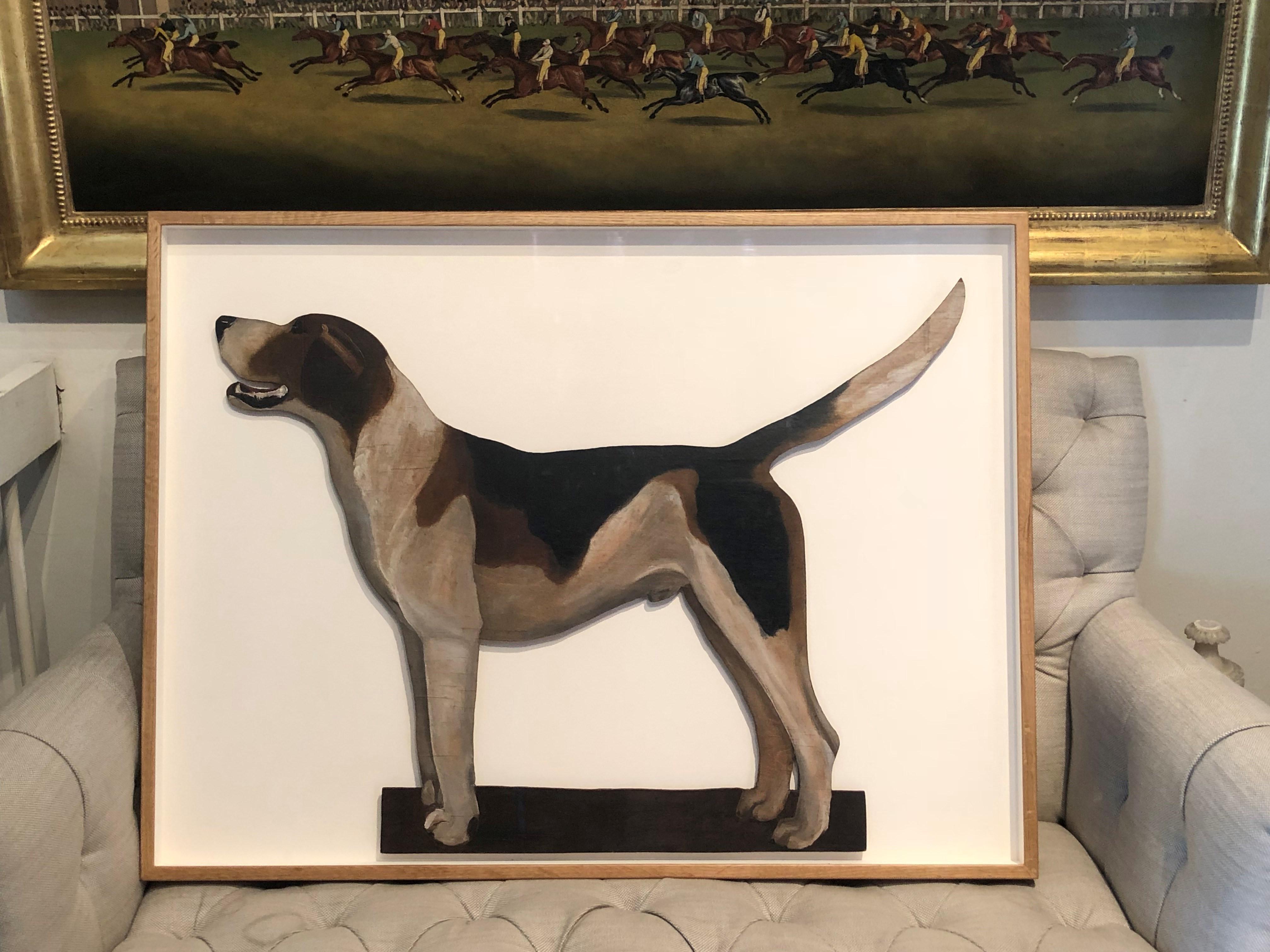 1920s Famous Alfred Munnings Oil Painting of his Favourite Hound For Sale 5