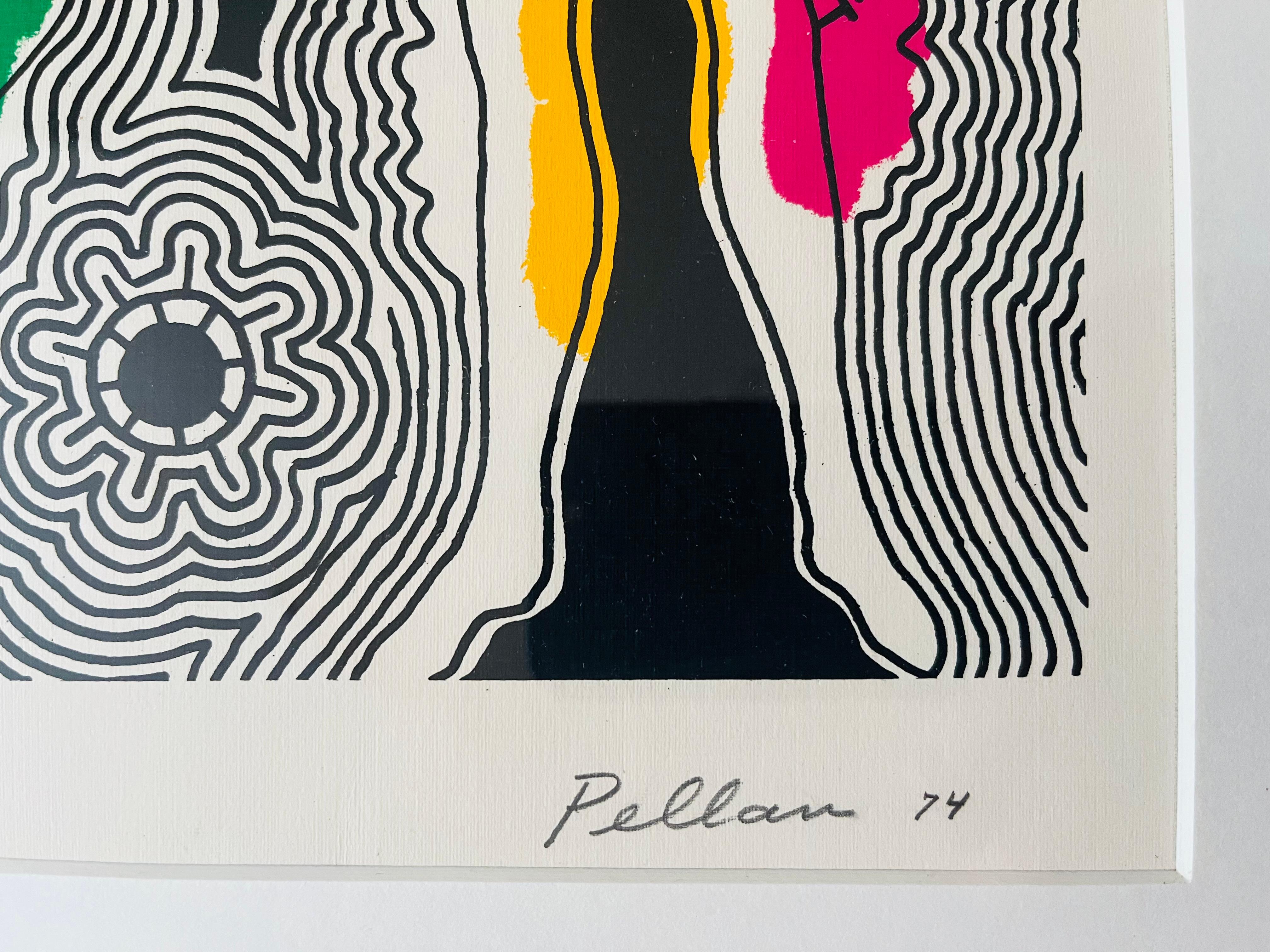 Folies-Bergères – Print von Alfred Pellan