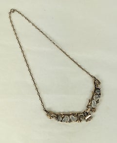 Alfred Philippe for Trifari Fragonard Moonstone Fruit Salad Choker
