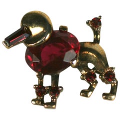 Vintage Alfred Philippe for Trifari Poodle Mini