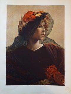 Imperia (Caprices of Verlaine) - Lithographie originale de 1899