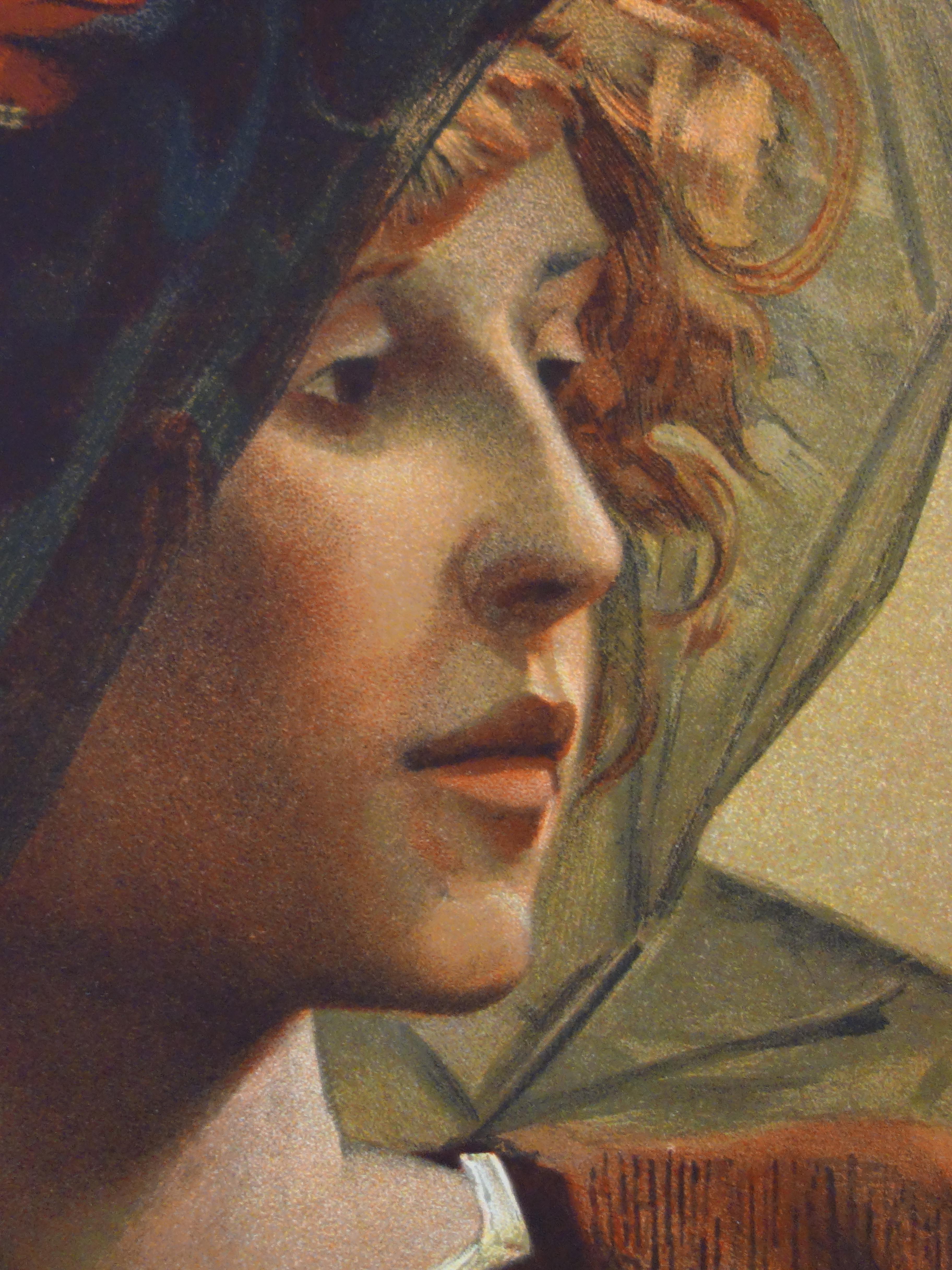 Alfred Pierre AGACHE (1843-1915)
Imperia (Caprichos de Verlaine), 1899

Litografía original (taller Champenois)
Firma impresa en la placa
Sobre vitela, 40 x 31 cm (c. 16 x 12 pulg.)

INFORMACIÓN: Litografía realizada para la carpeta 