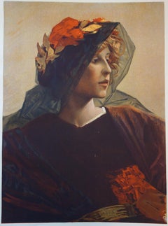 Imperia (Caprices of Verlaine) - Original Lithograph 1899