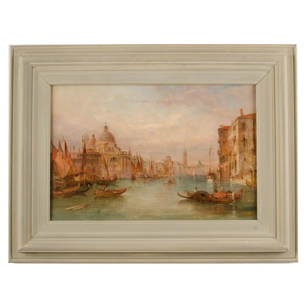 Alfred Pollentine 'British, 1836-1890', "Venice in Spring" Painting