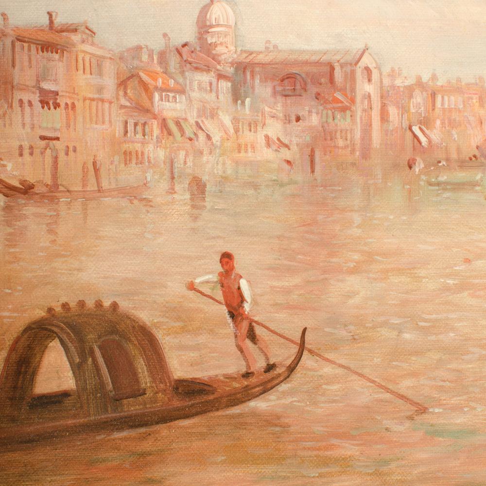 Peinture « Venise in Sunshine » d'Alfred Pollentine en vente 5