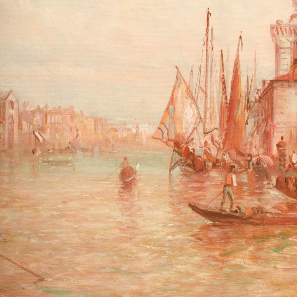 Toile Peinture « Venise in Sunshine » d'Alfred Pollentine en vente
