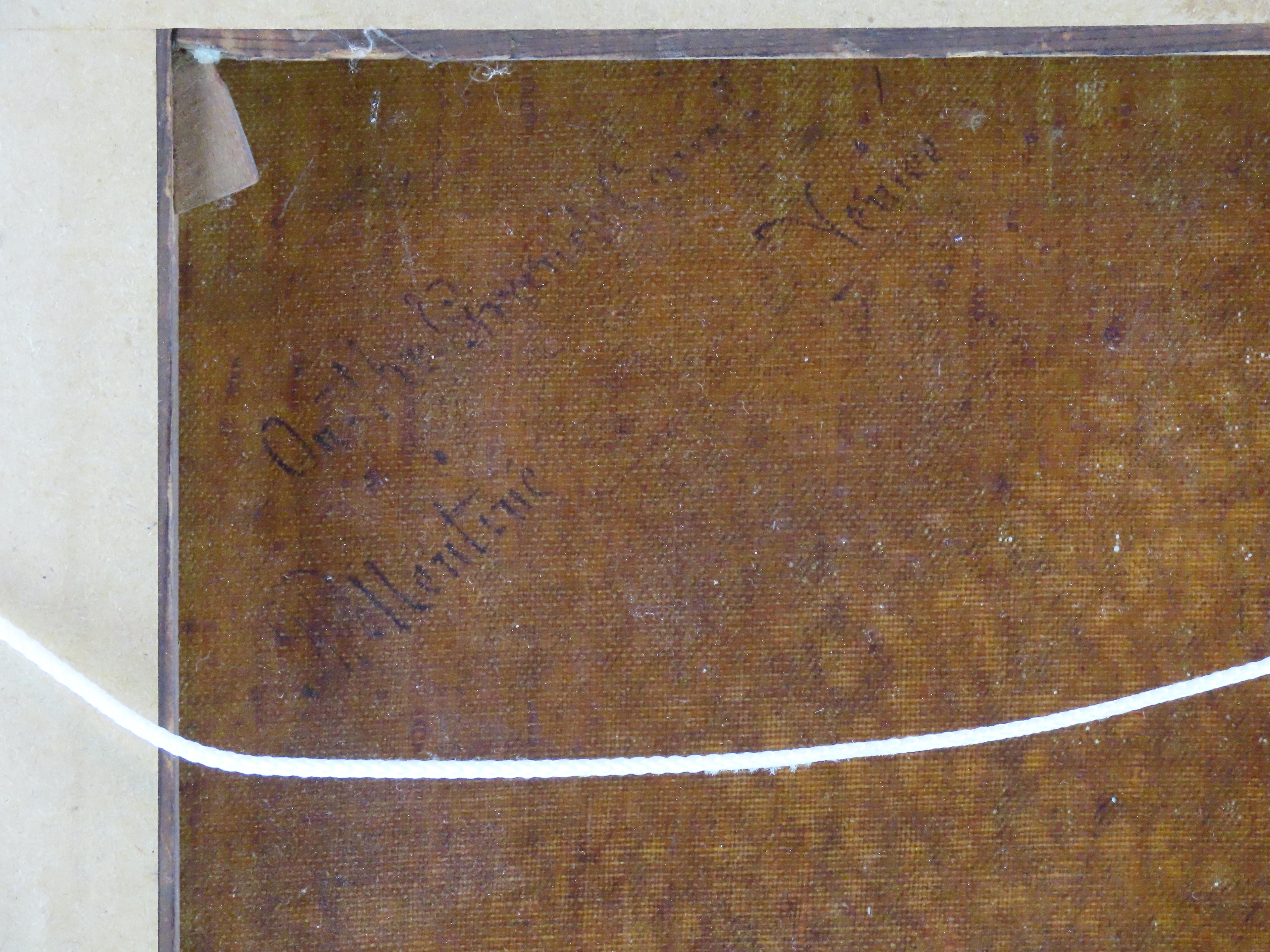 Pareja de Óleos originales sobre lienzo. Alfred Pollentine, 