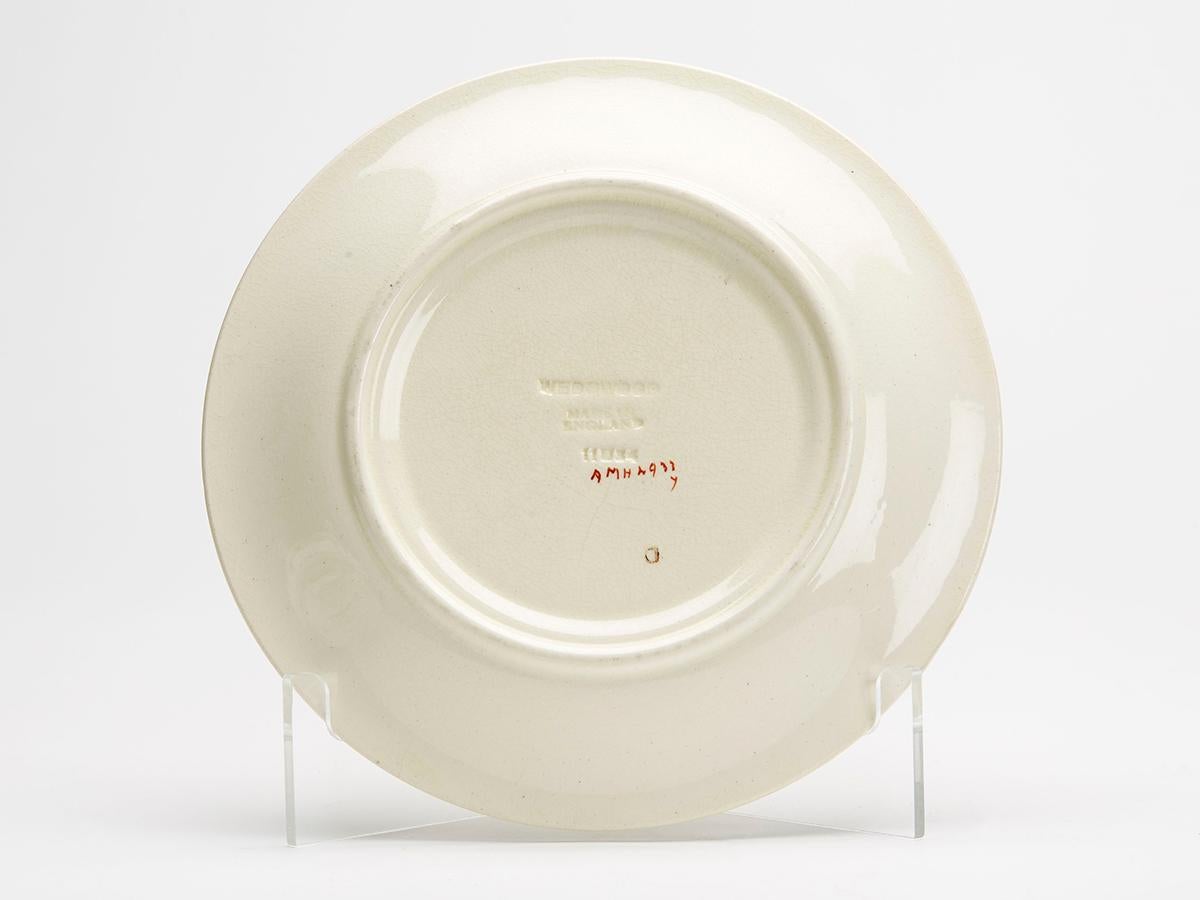 Alfred Powell Wedgwood Creamware Salsera con motivos de vides de uva en venta 6