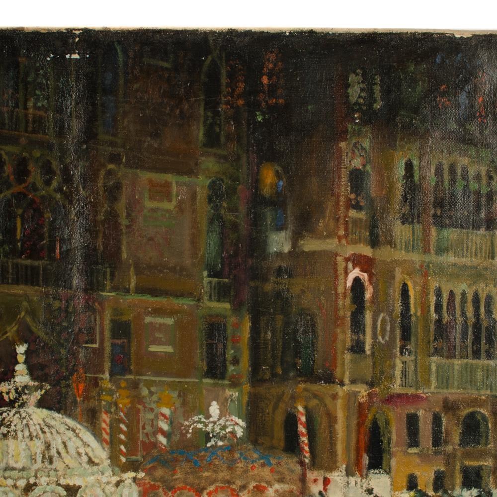 Alfred Reginald Thomson (British, 1895 - 1979) Venetian Scene. For Sale 1
