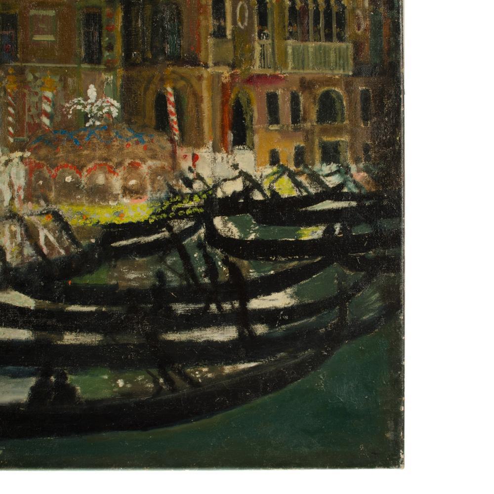 Alfred Reginald Thomson (British, 1895 - 1979) Venetian Scene. For Sale 2