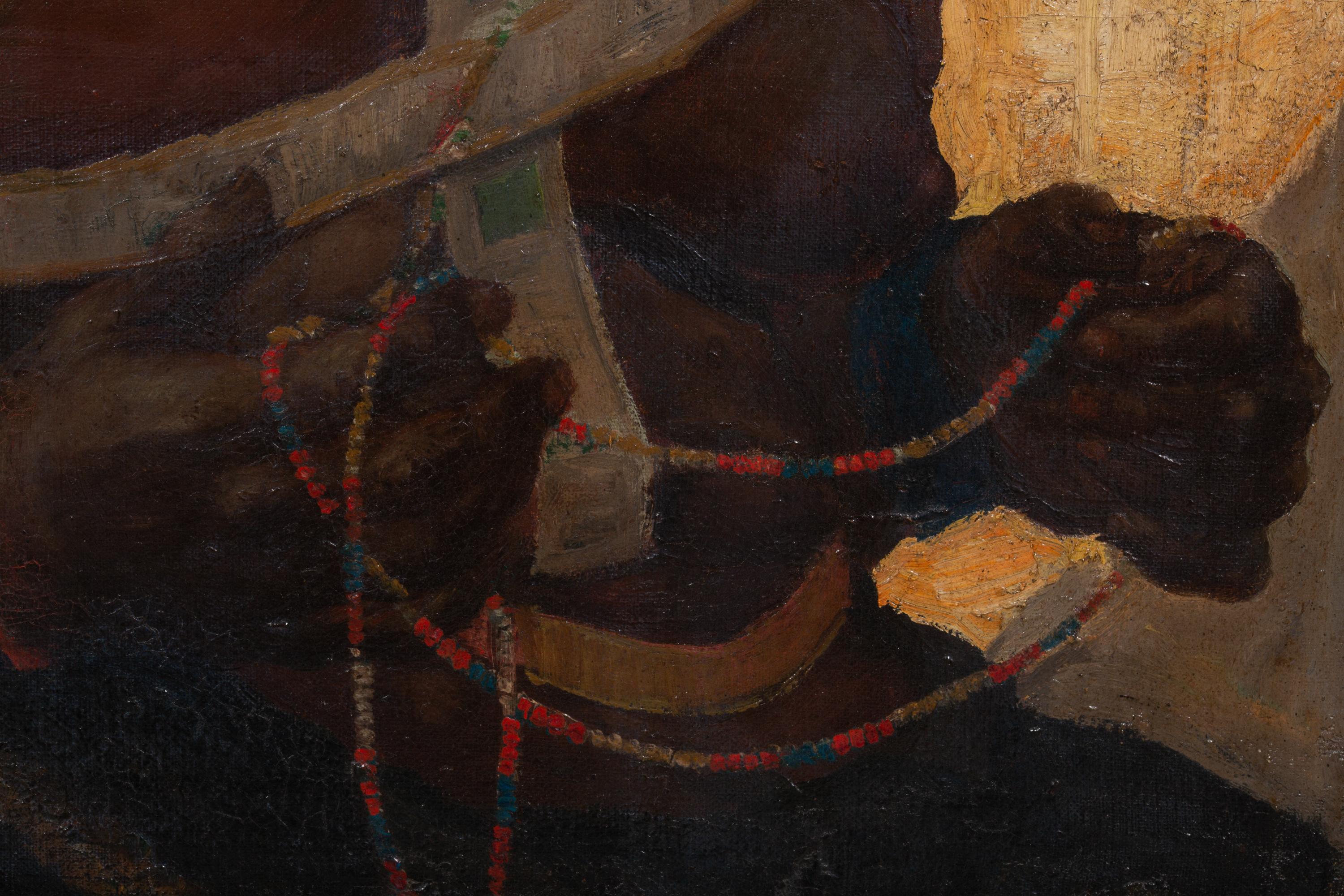 South African Girl by Alfred Richard Martin (1871 – 1939) British-South African For Sale 6