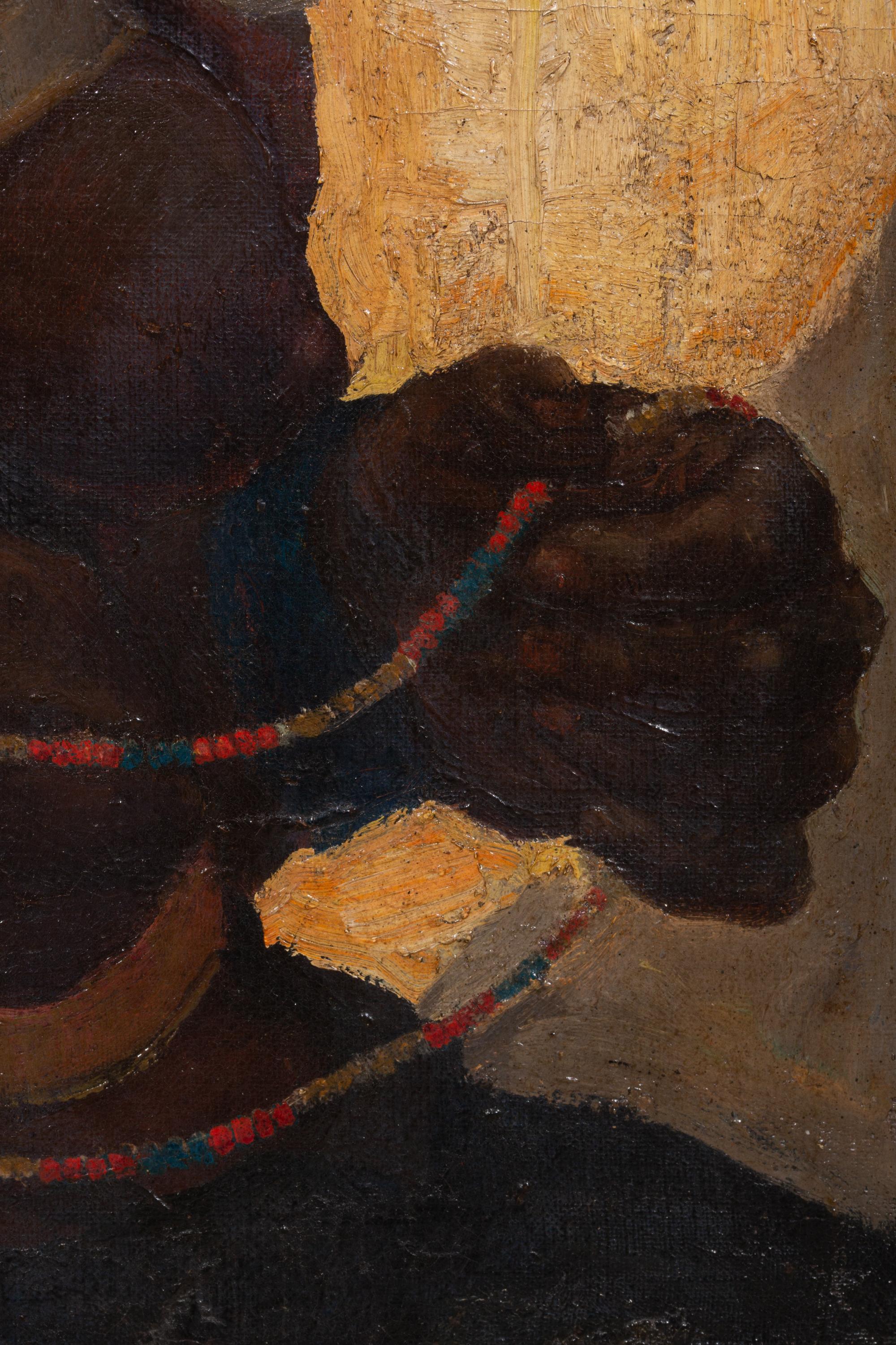 South African Girl by Alfred Richard Martin (1871 – 1939) British-South African For Sale 7
