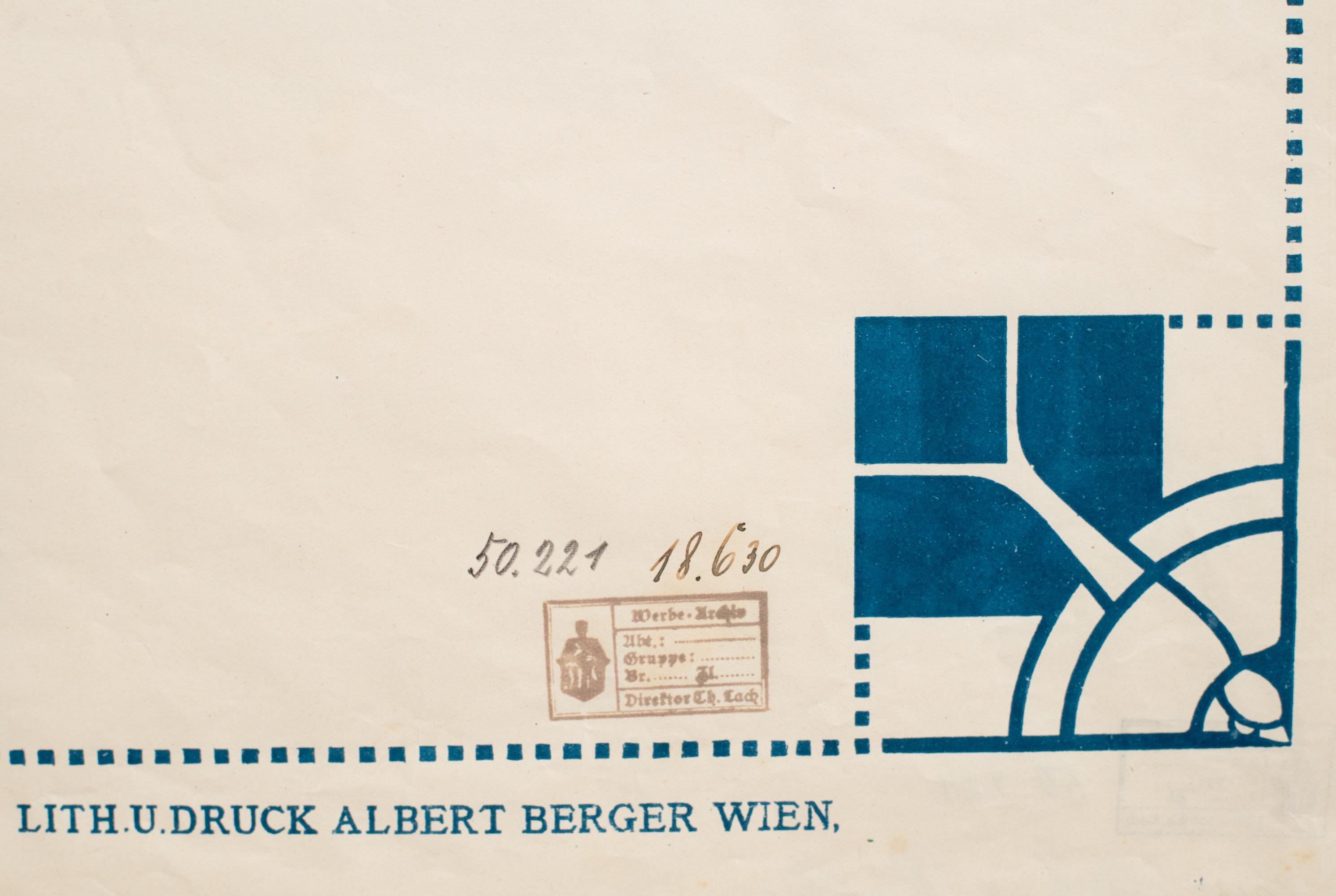Poster for the 12th Exhibition of the Vienna Secession by Alfred Roller For Sale 3