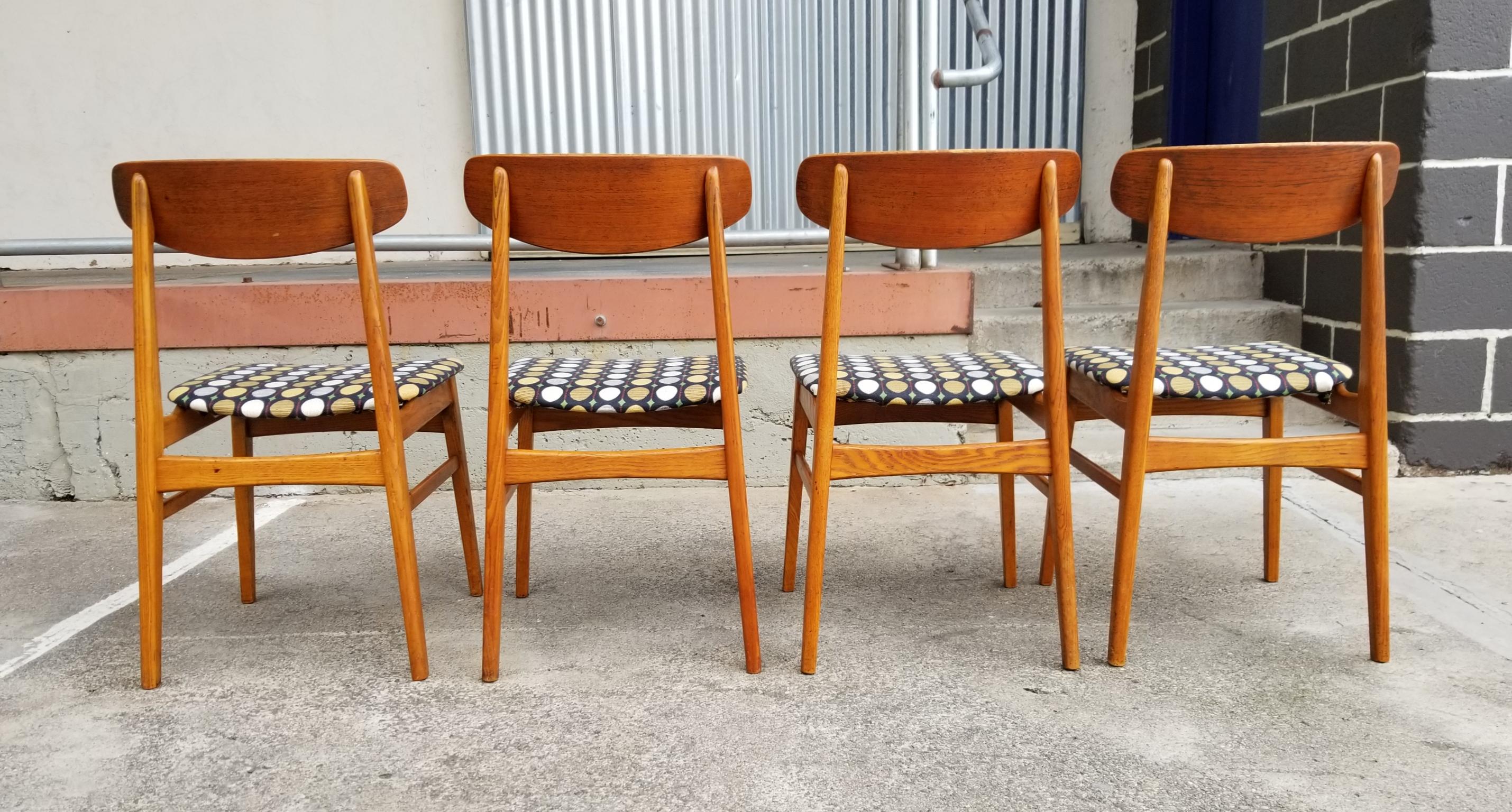 Alfred Sand Scandinavian Modern Dining Chairs, Set of 4 2