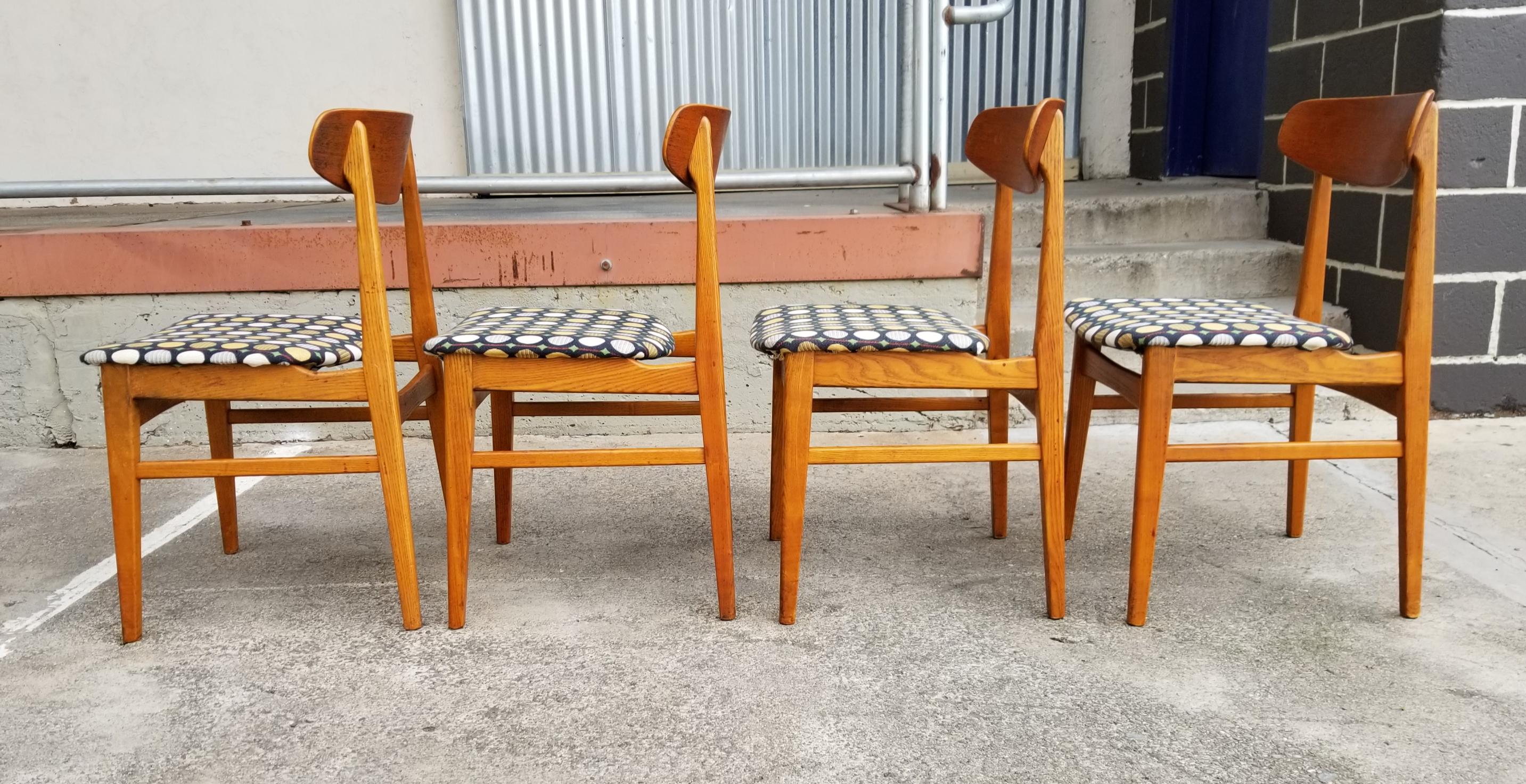 Alfred Sand Scandinavian Modern Dining Chairs, Set of 4 3