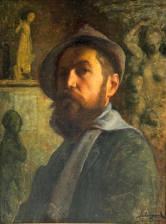 Self-portrait of the sculptor