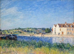 Fabric Landscape Paintings