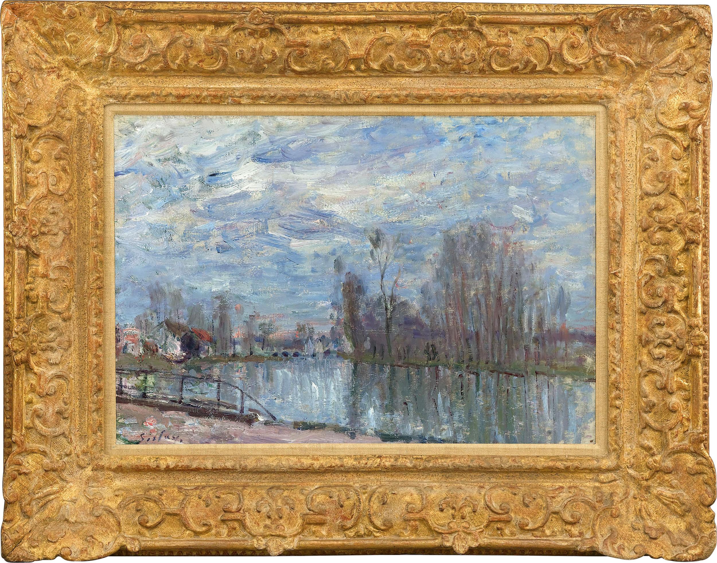 Loing Et Le Pont De Moret di Alfred Sisley 1