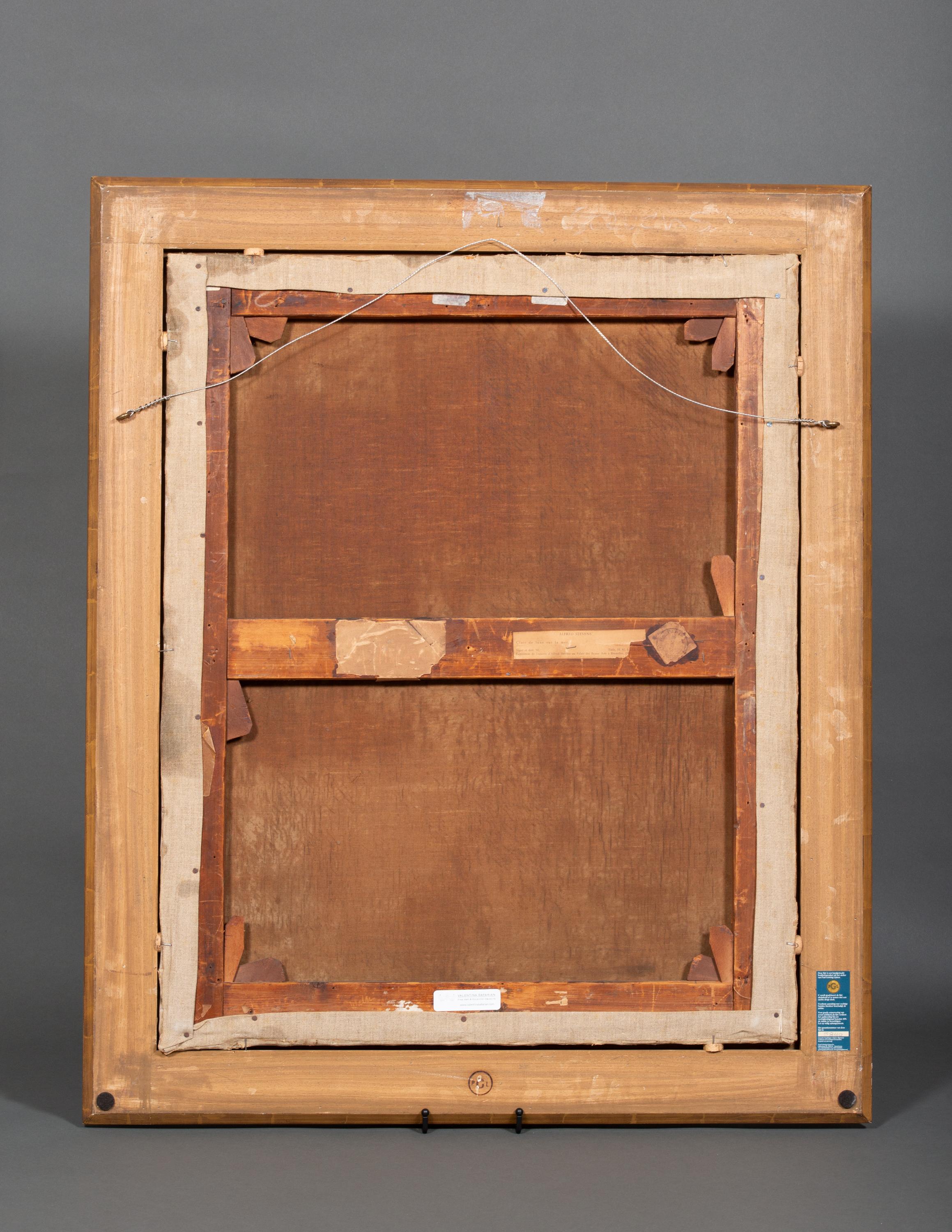 Clair de lune sur la mer