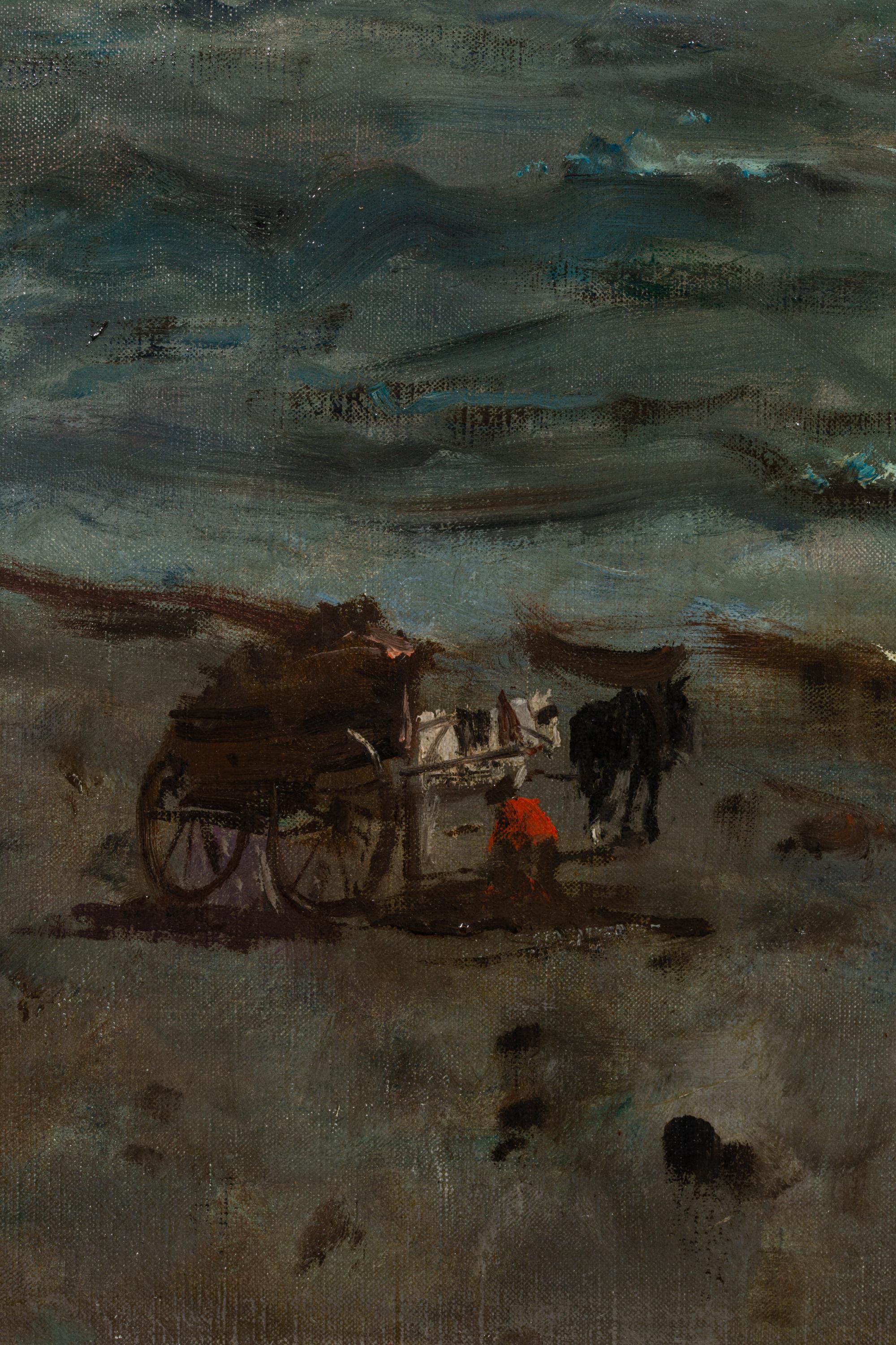 Clair de lune sur la mer