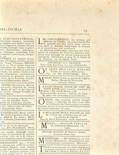 Il panorama - Litografia di Alfred Stevens - anni 1880