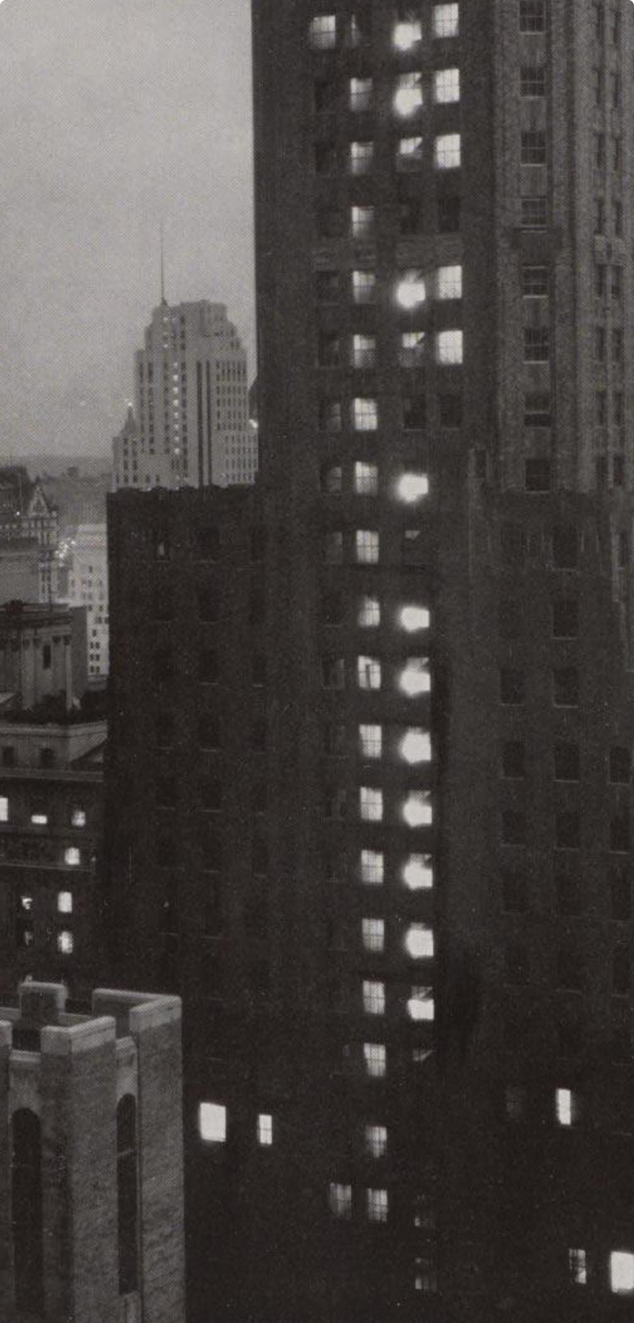 Alfred Stieglitz, Soirée depuis le Shelton, 1947 (d'après) en vente 3