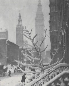 Alfred Stieglitz. Two Towers, New York City, 1911, Camera Work #44 Photogravure